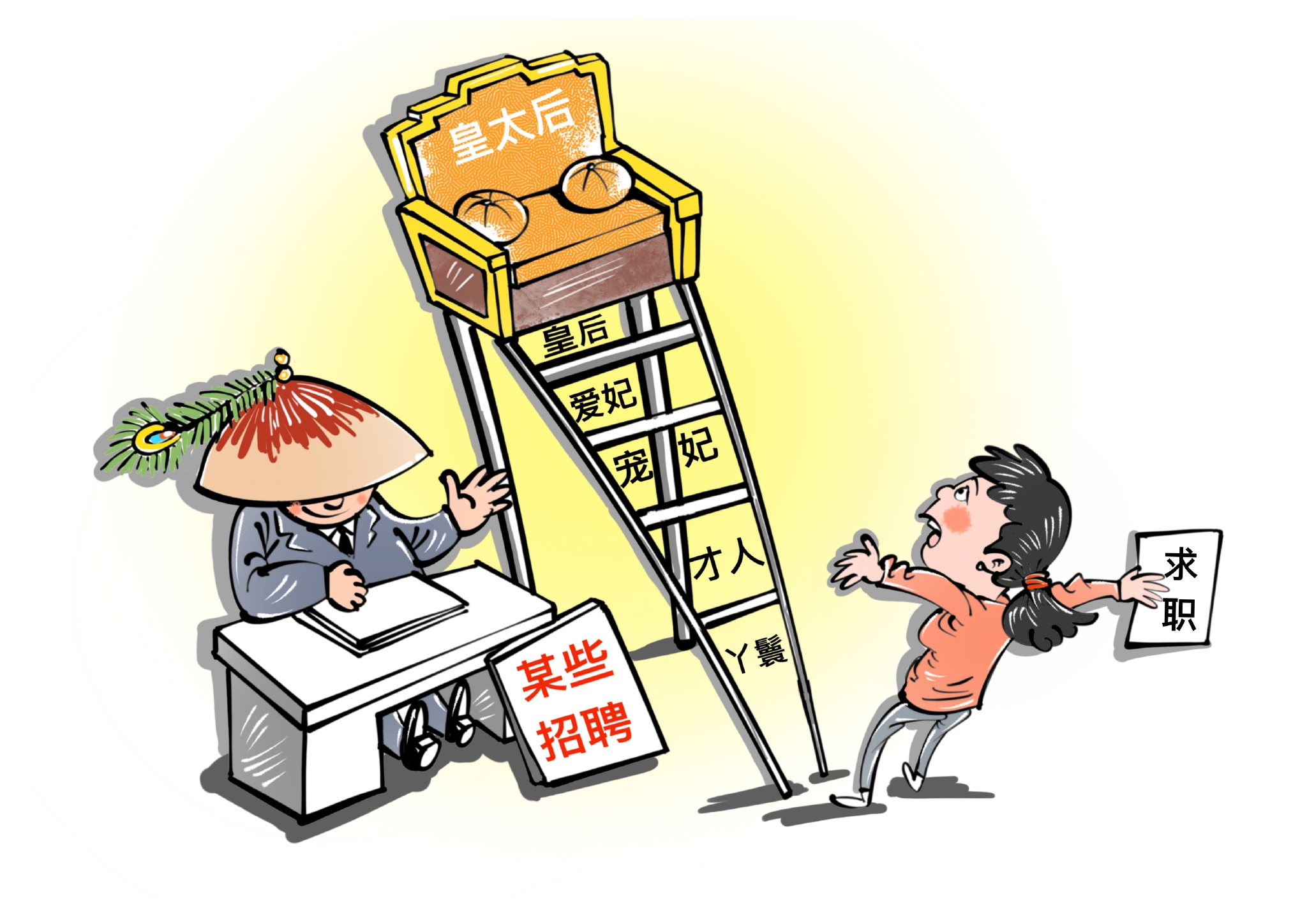 漫说快评 |"选妃式招聘"太奇葩