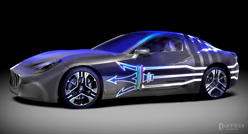 玛莎拉蒂GranTurismo EV预告图 将于2023年上市休闲区蓝鸢梦想 - Www.slyday.coM