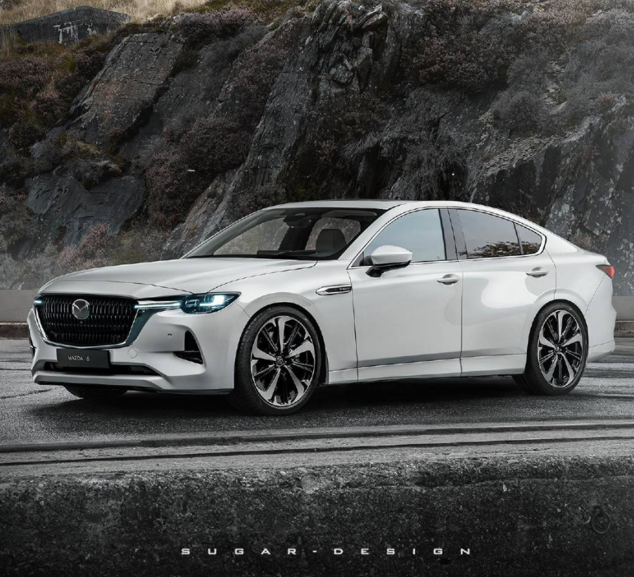 直六后驱全新马自达6渲染图曝光品牌奔赴豪华有希望吗