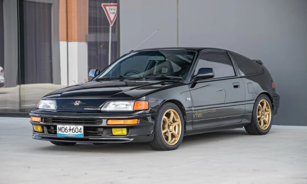 经典老车1988年本田crxsi爵士