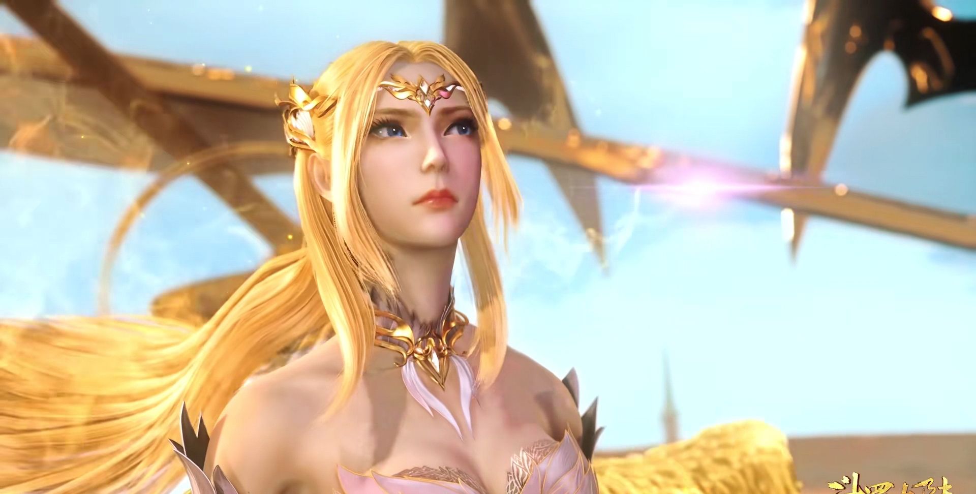 斗罗大陆200集千仞雪陷入黑暗领域中领悟天使之神启明