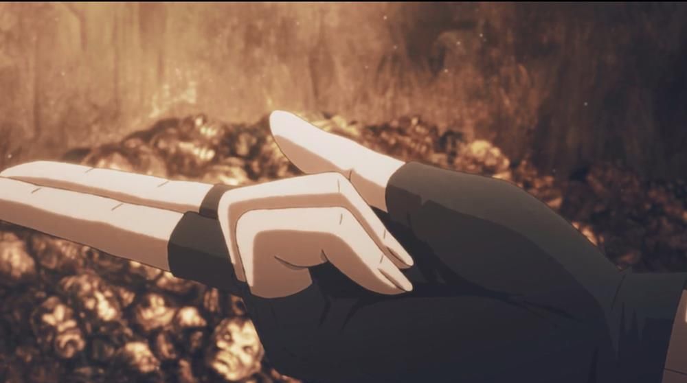 张起灵右手的食指和中指奇长,拥有厉害的双指探洞功夫.