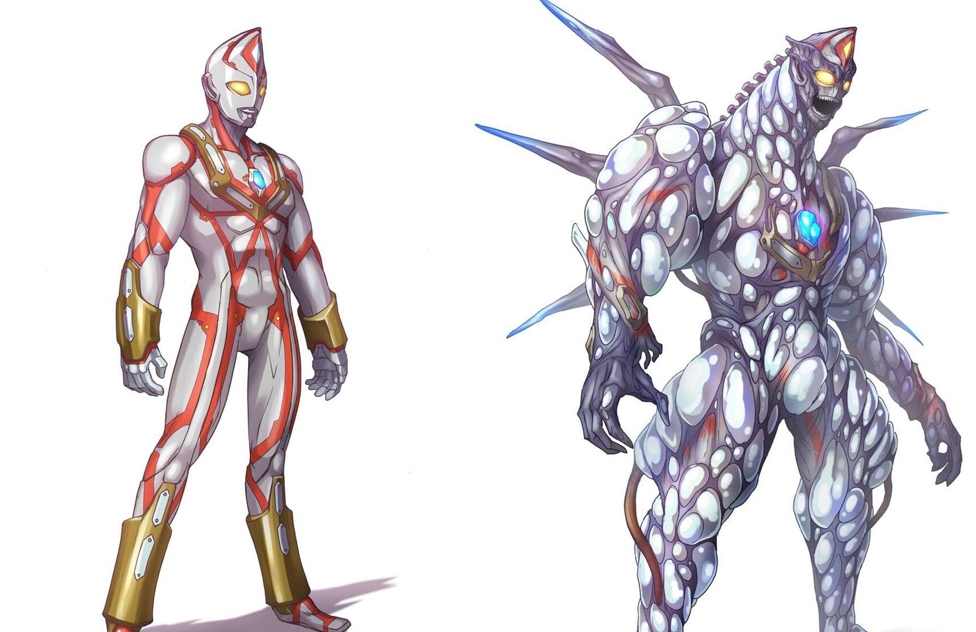 里面的人造奥泰拉诺伊德,还有最后被斯菲亚附身并且同化,然后变