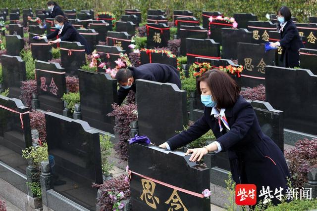 南京市隱龍山陵園代祭掃慰藉市民清明思念之情