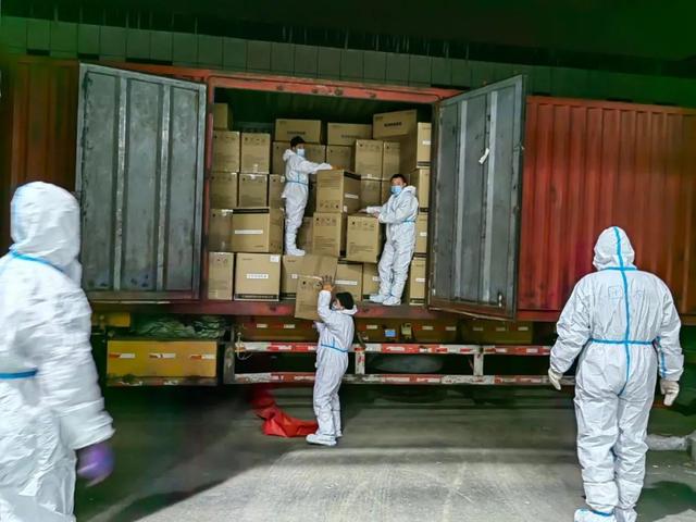 天津捐赠长春防疫物资抵达休闲区蓝鸢梦想 - Www.slyday.coM