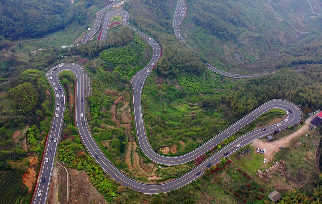 樱花怒放,五处发卡弯,风景在路上|发卡|栖霞坑|四明_新浪新闻