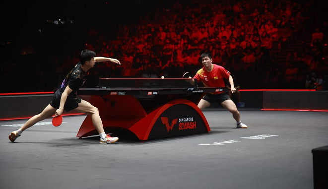 泪目!樊振东夺冠后致敬马龙,龙队大口喘气,小胖:掌声送给他休闲区蓝鸢梦想 - Www.slyday.coM 泪目!樊振东夺冠后致敬马龙,龙队大口喘气,小胖:掌声送给他休闲区蓝鸢梦想 - Www.slyday.coM