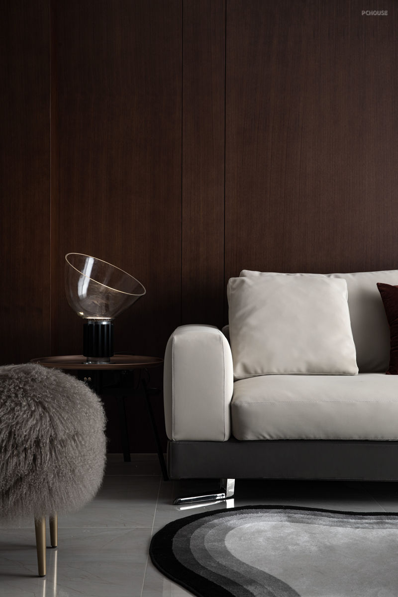 改造120平的精装房,给业主更舒适的生活,每一处都很用心|空间|深色系