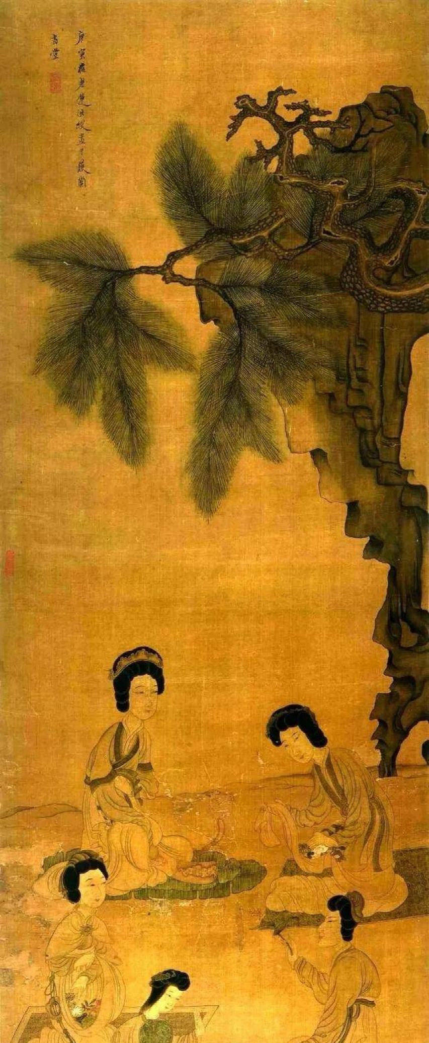 人物画追六朝古法生逢乱世的绘画大师陈洪绶