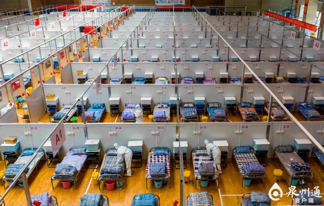 泉州市方舱医院20日可投用总计容纳1000个床位