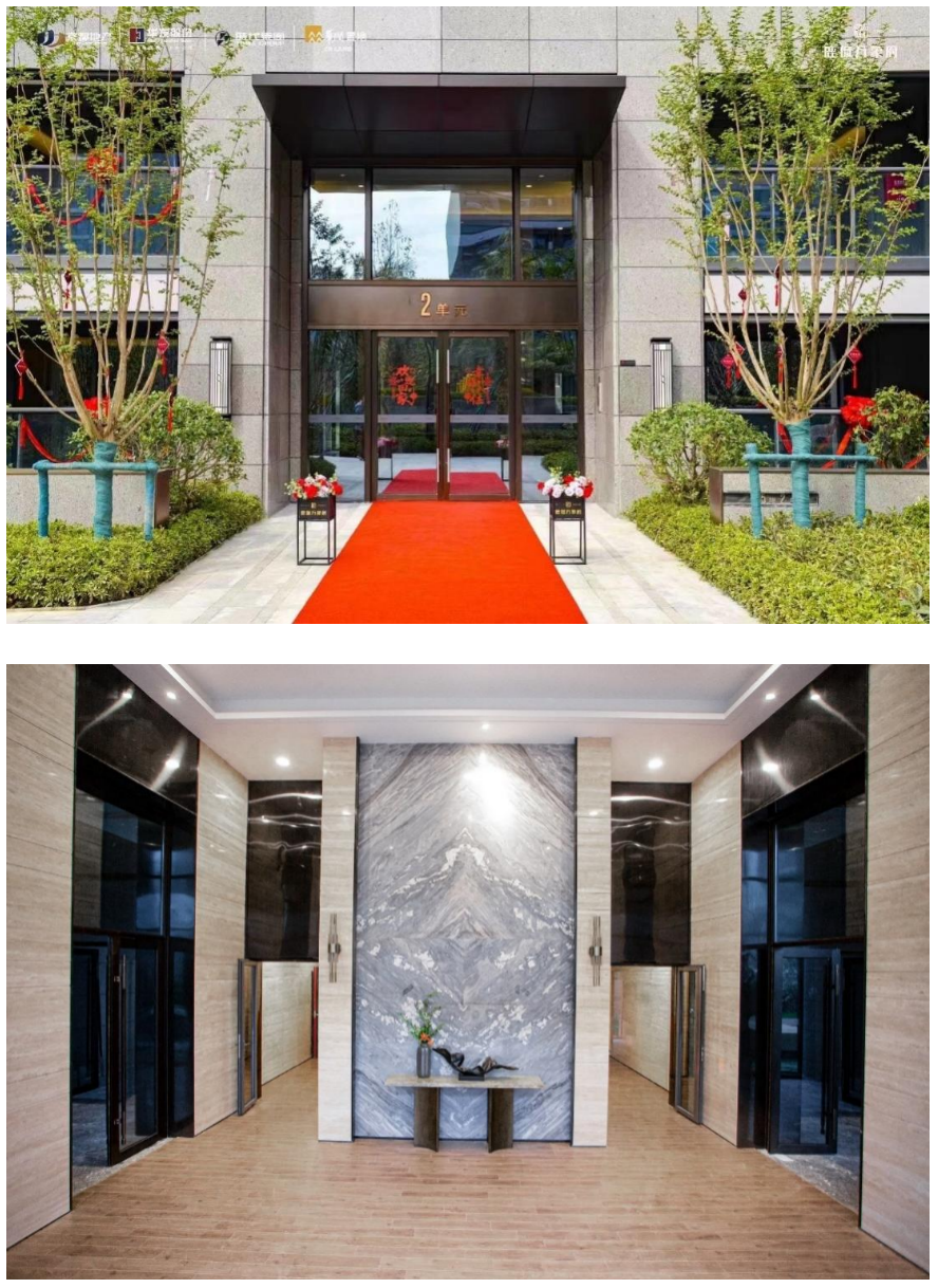 图:华润置地温州鹿城万象府大堂实景例如华润置地温州鹿城万象府,其