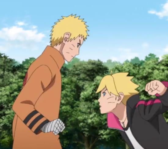 博人传父子较量博人底牌尽出鸣人是怎么制住他的