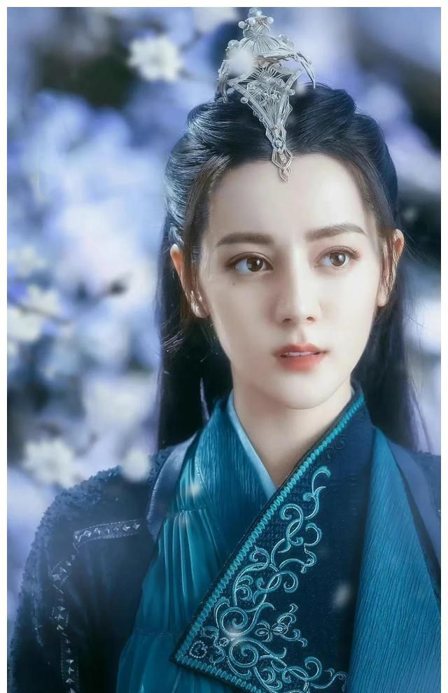 迪丽热巴一人演七仙女照片毫无违和感造型都美出新高度