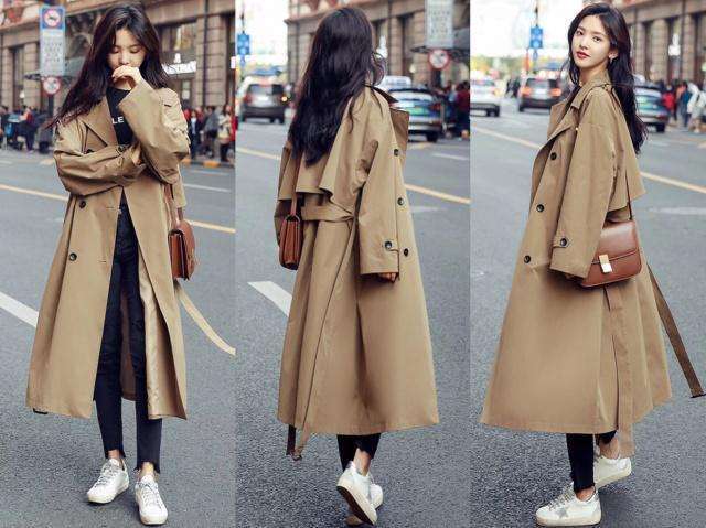风衣卫衣成春季穿搭首选甜美风时尚范都不可错过照样烘托气质
