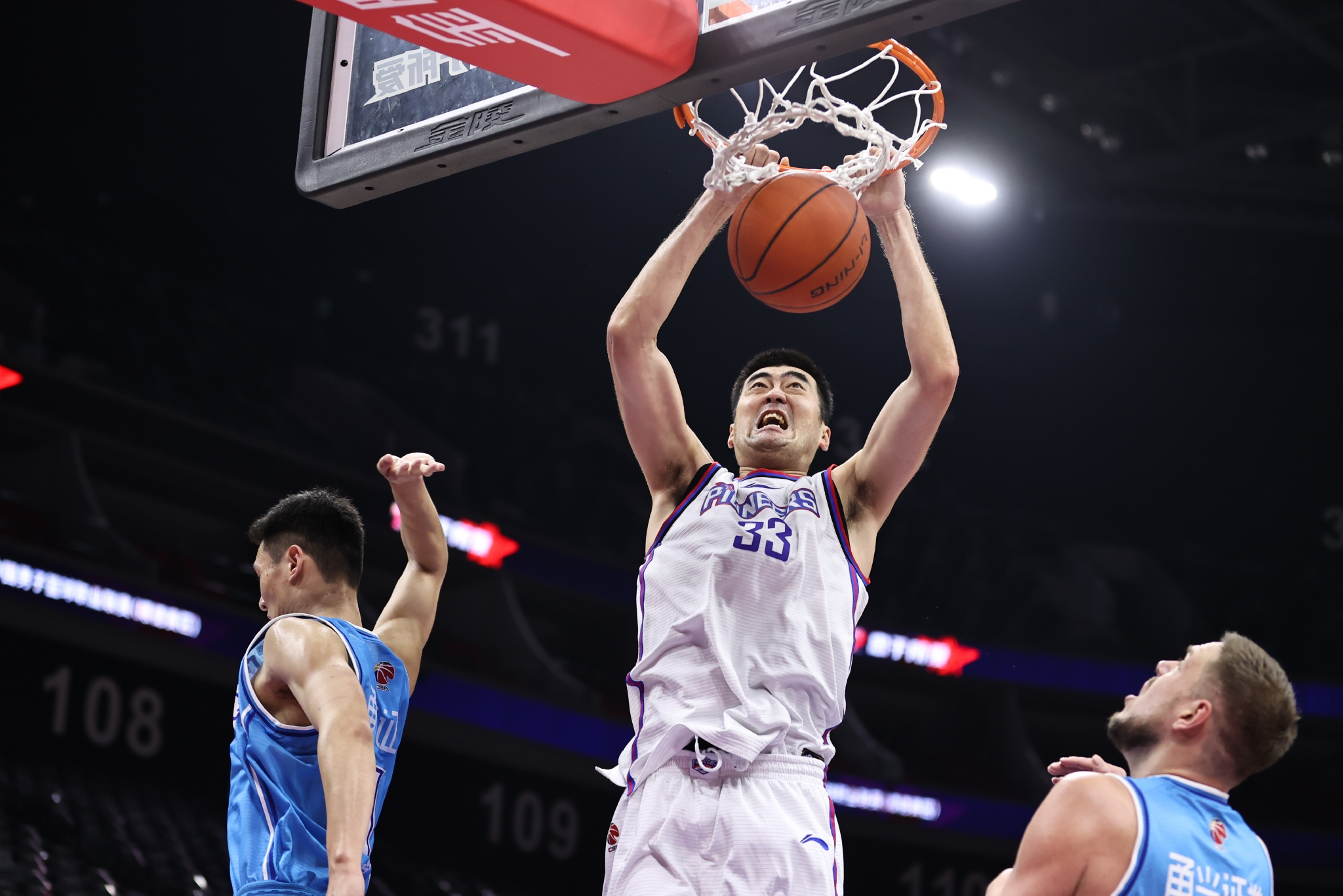 7个三分球,"津州勇士"进季后赛了