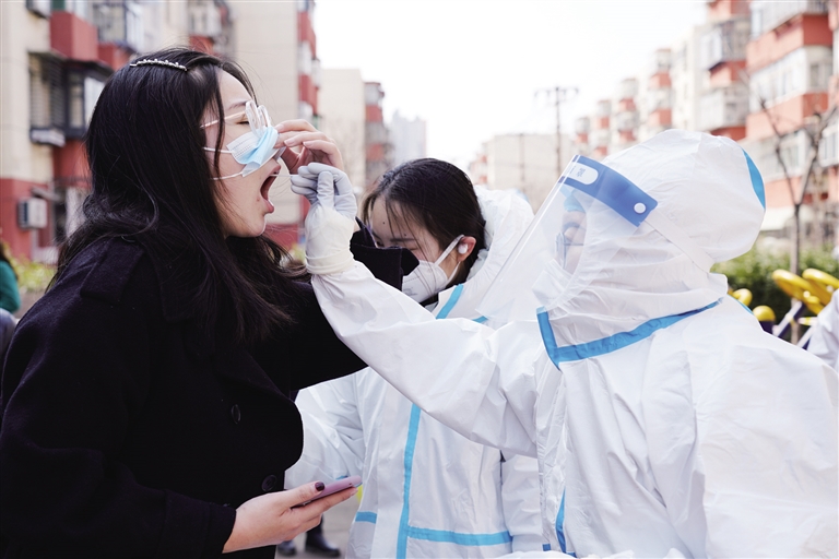 "战疫"有我|核酸检测|新冠肺炎_新浪新闻