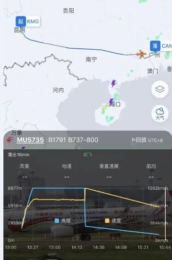 揪心！民航局确认：东航一架波音737飞机在广西坠毁，机上共132人休闲区蓝鸢梦想 - Www.slyday.coM