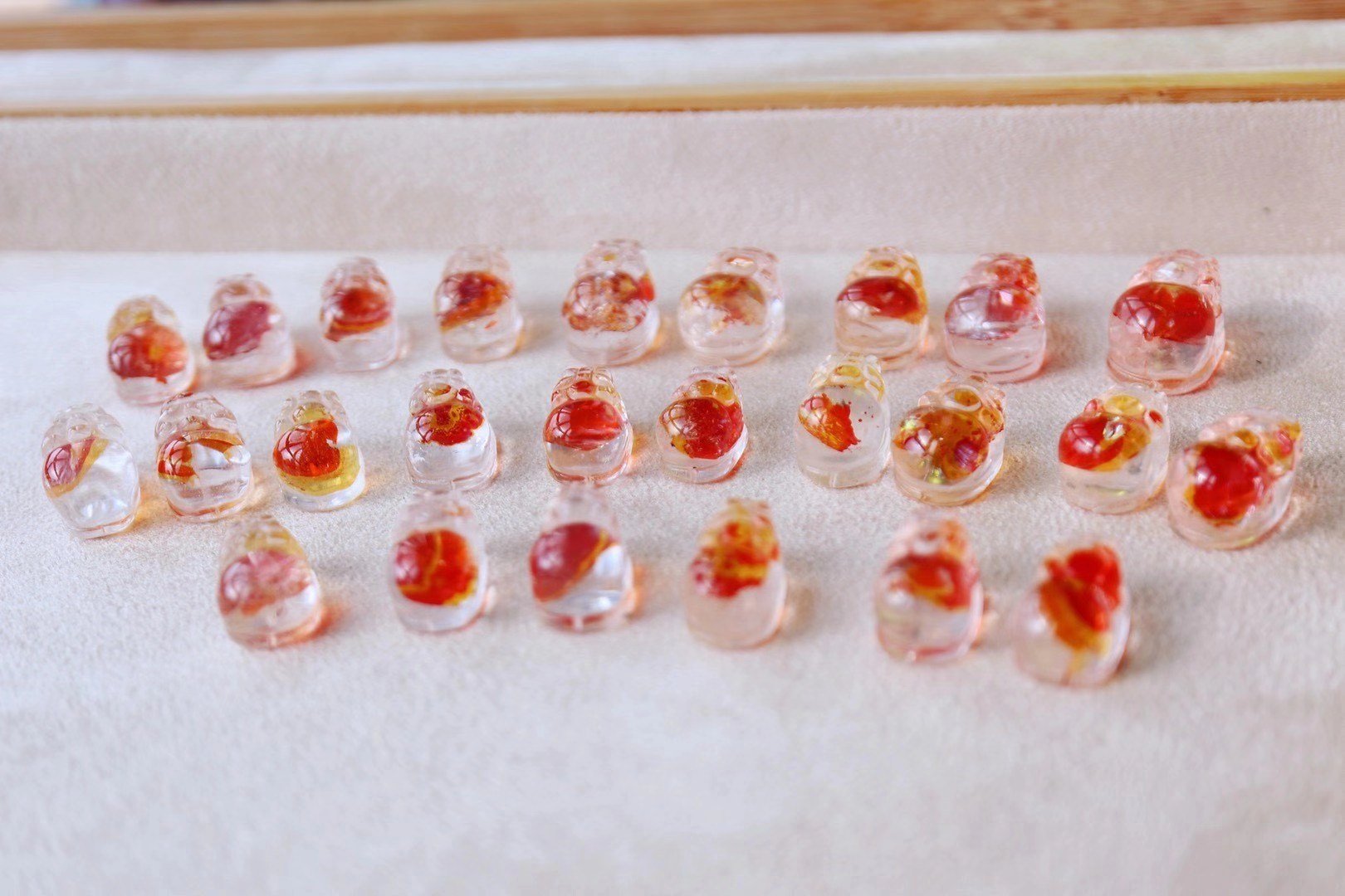 给我五分钟 来完整的了解一下锦鲤胶花水晶吧!|坦桑尼亚|胶花|水晶_新