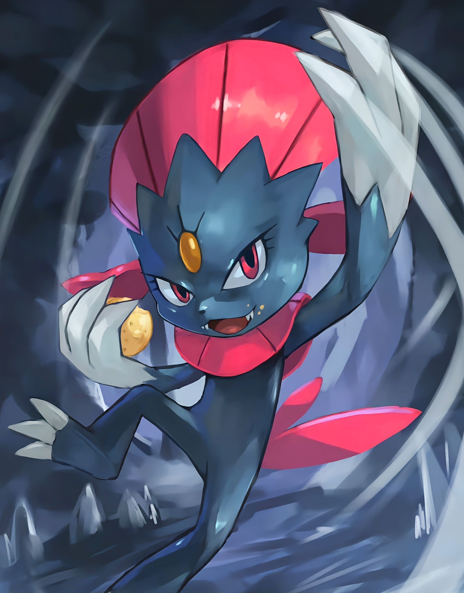 大师笔下画风超帅的宝可梦抗音而歌左右应之