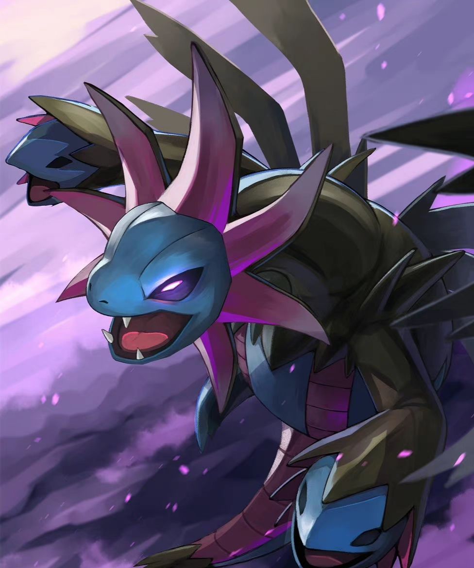 大师笔下画风超帅的宝可梦抗音而歌左右应之