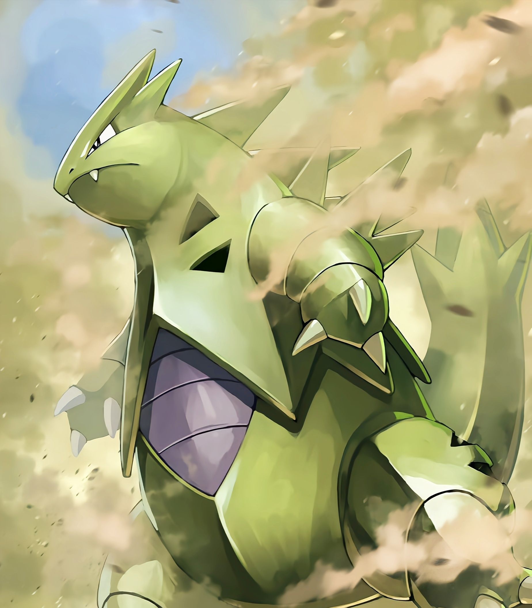 大师笔下画风超帅的宝可梦抗音而歌左右应之