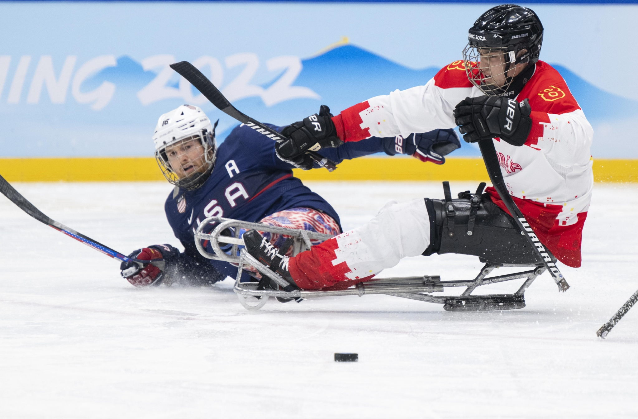 无数次摔倒后驯服冰橇汪之栋从闷葫芦变成开心果