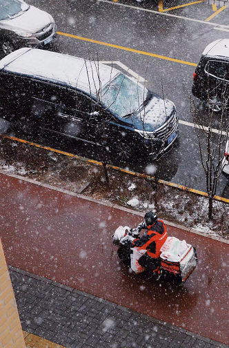 延庆又又又下雪了佛爷顶风雪交加