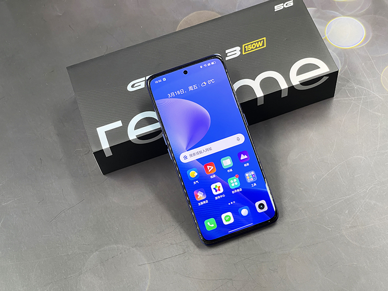 地表最快150w光速秒充realme真我gtneo3上手体验