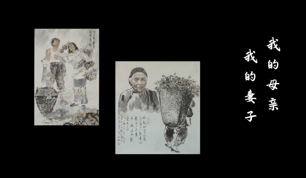 美丽的城市,温柔的黄河母亲也在他的画中留下了最美最生动的剪影