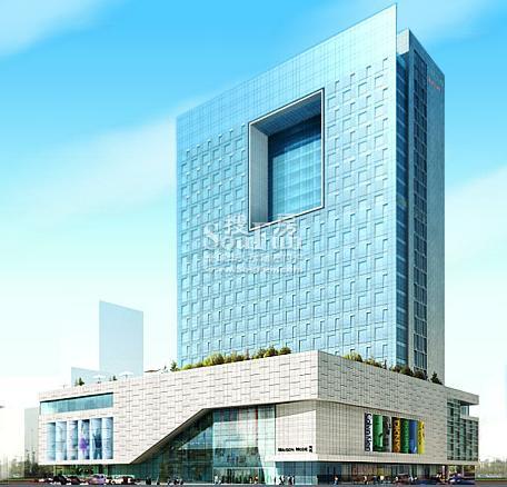 (二)恒宇广场写字楼房源挂牌量为22套,其中写字楼出租为21套,写字楼