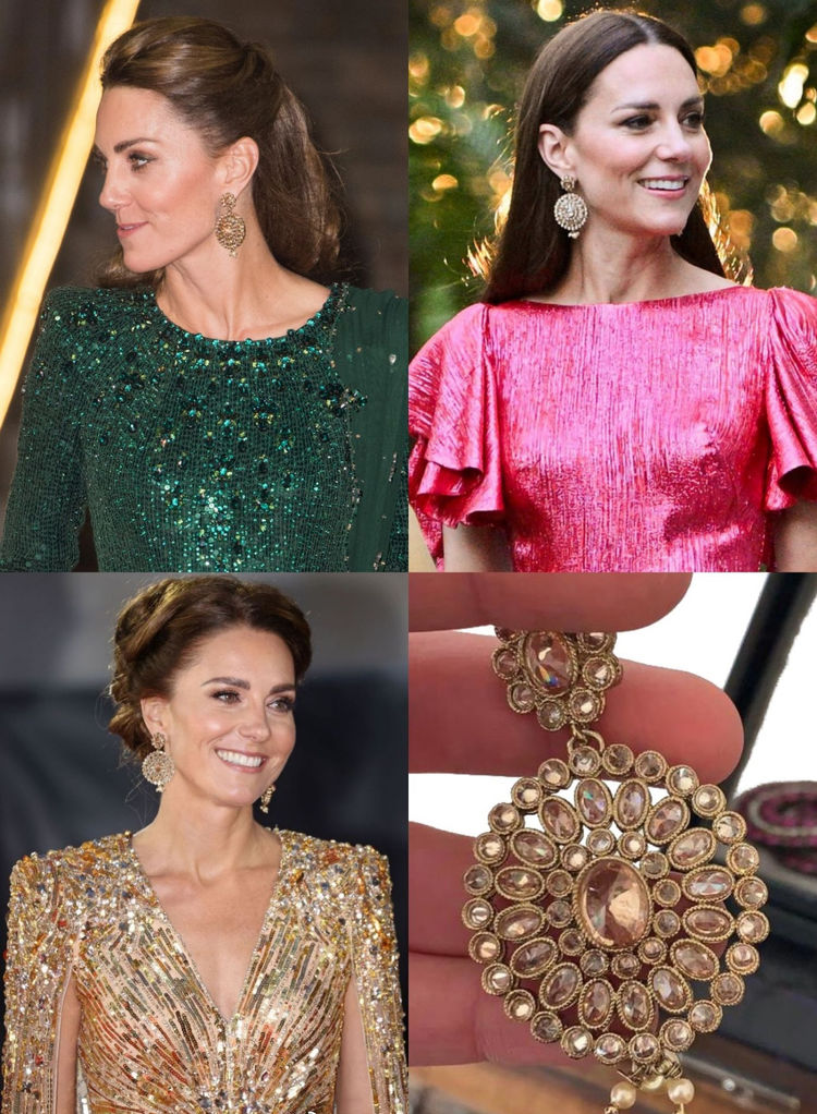 凯特王妃美到了国外穿亮粉色礼服裙真是将高贵华丽齐聚一身