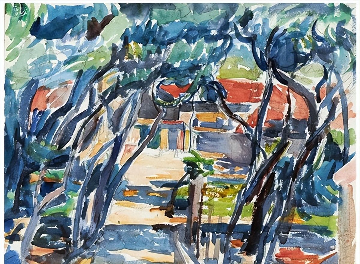 从分裂主义到印象主义的瑞士画家贾科梅蒂油画作品