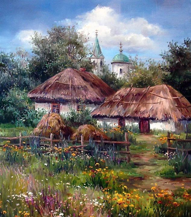 俄罗斯名家33幅精美风景油画作品赏析