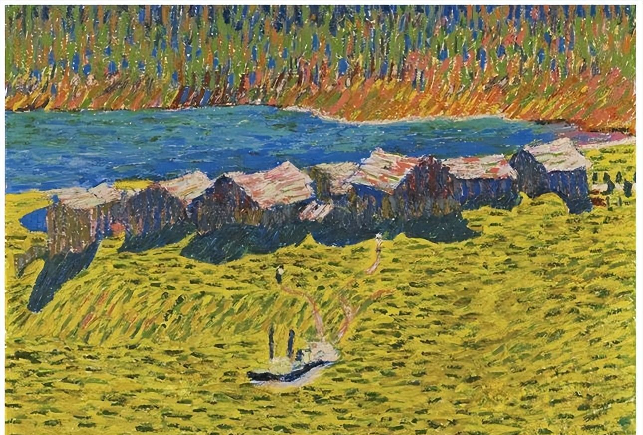 从分裂主义到印象主义的瑞士画家贾科梅蒂油画作品