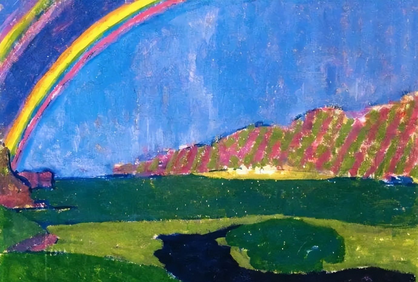 从分裂主义到印象主义的瑞士画家贾科梅蒂油画作品