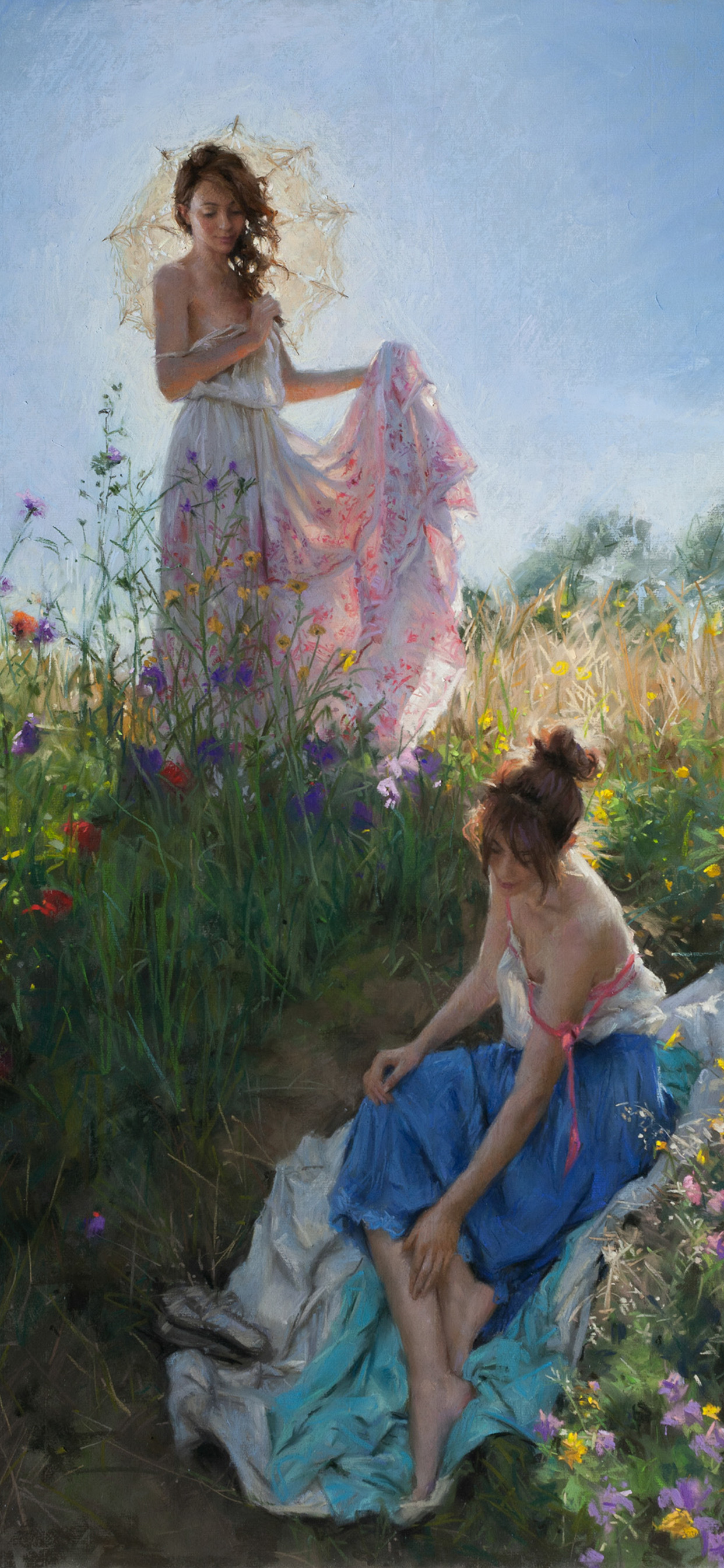 少女的油画太美了叭