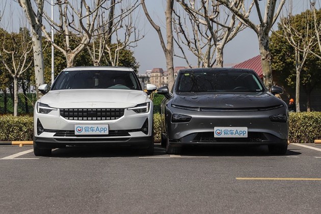 时尚极客如何选对座驾极星2对比小鹏p7