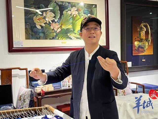 人物|广绣非遗传承人王新元:放下钢枪,拿起绣花针__财经头条