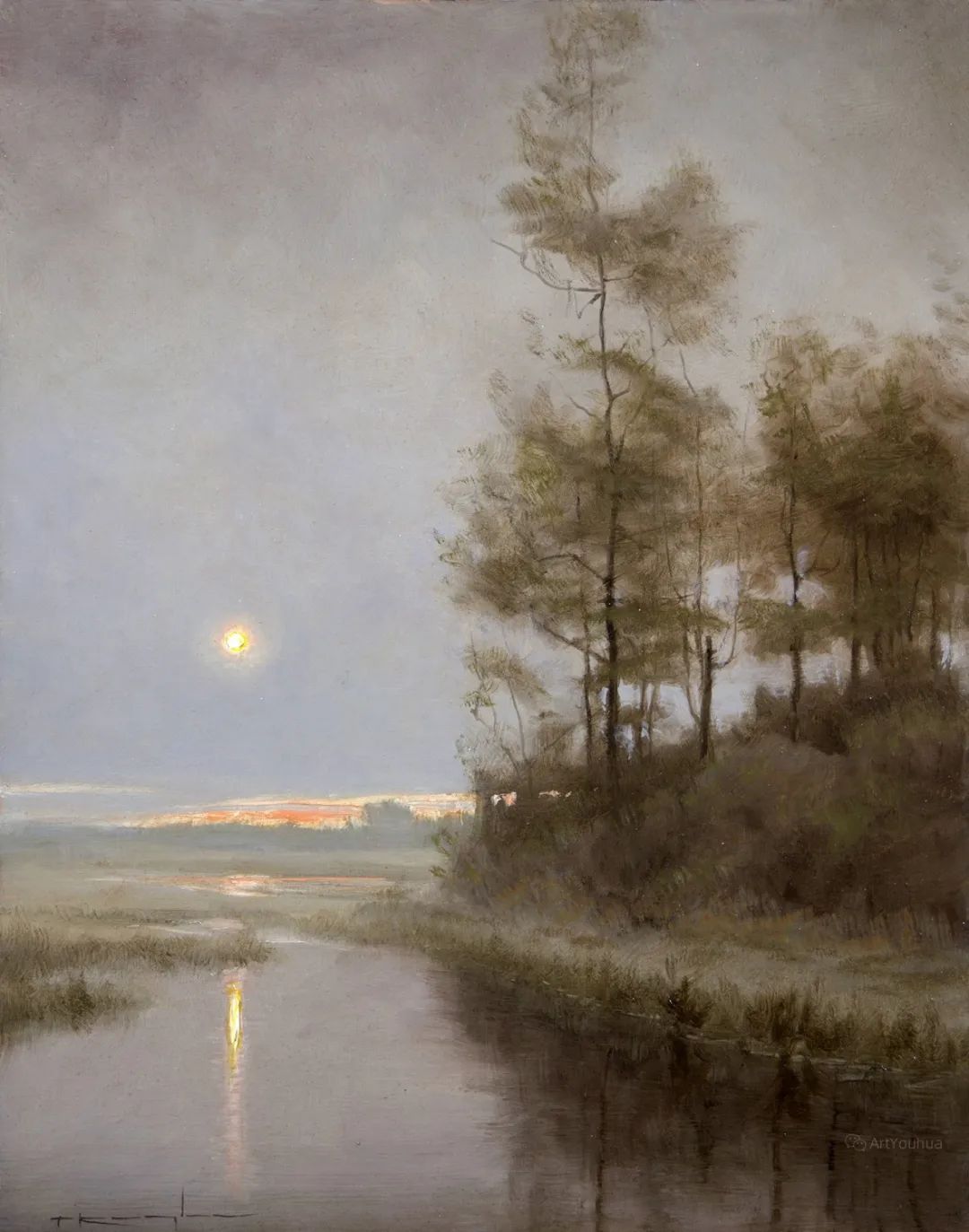 清晨与黄昏的赞歌——风景画家托马斯·凯格勒作品欣赏