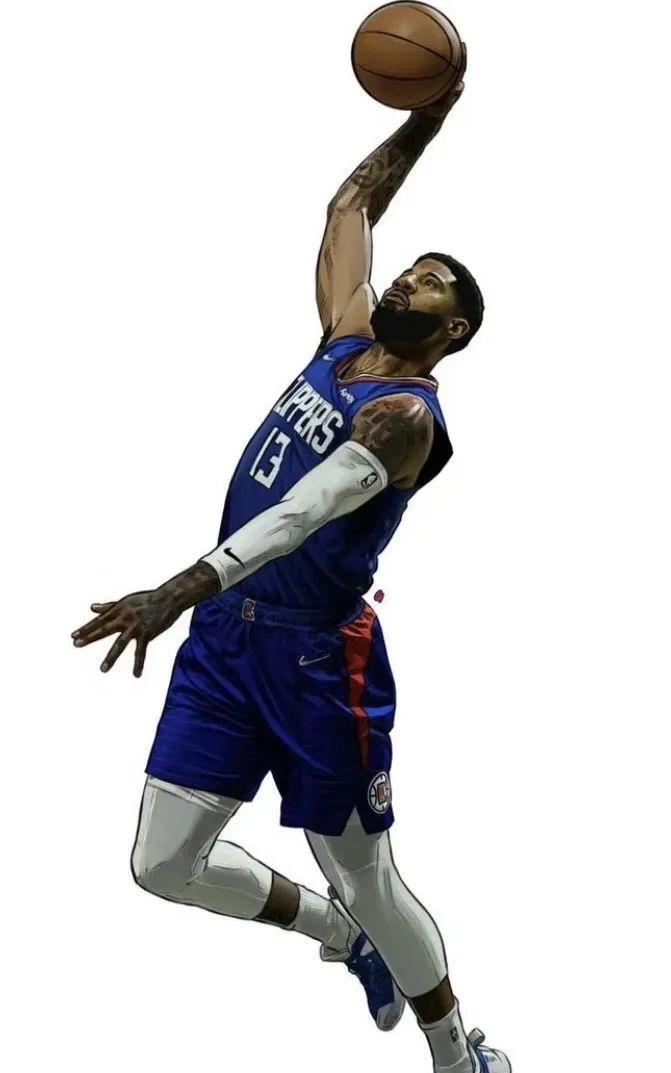 【篮球壁纸第23期】:保罗·乔治球星壁纸 - 篮球球星哈登壁纸 - 实验