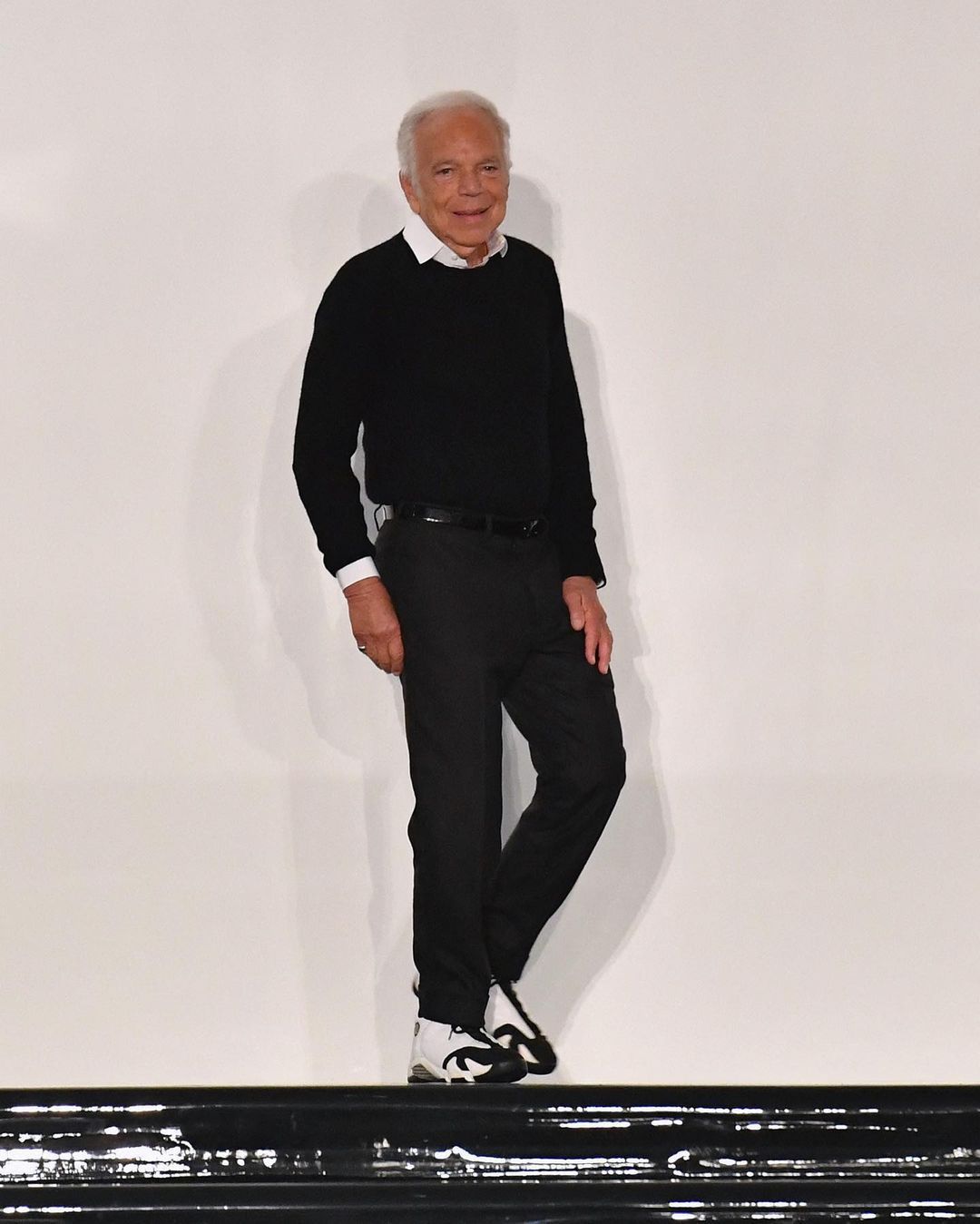 时装设计师拉尔夫·劳伦在日前的 ralph lauren