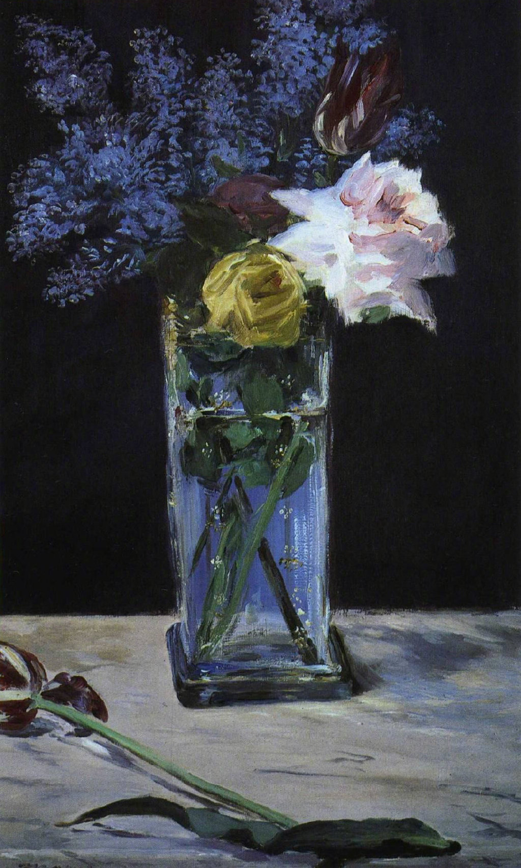 马奈的花édouardmanet