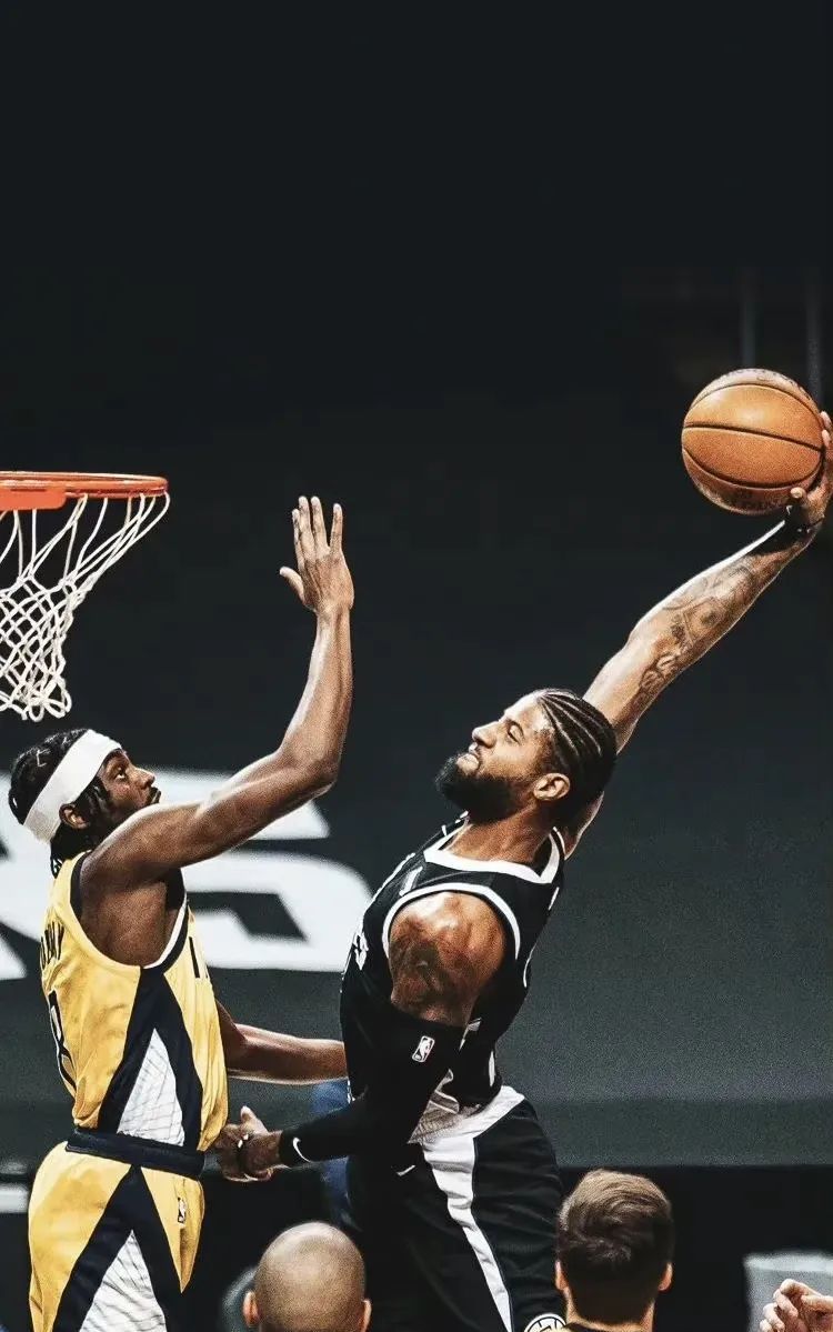 【篮球壁纸第23期】:保罗·乔治球星壁纸 - 篮球球星哈登壁纸 - 实验