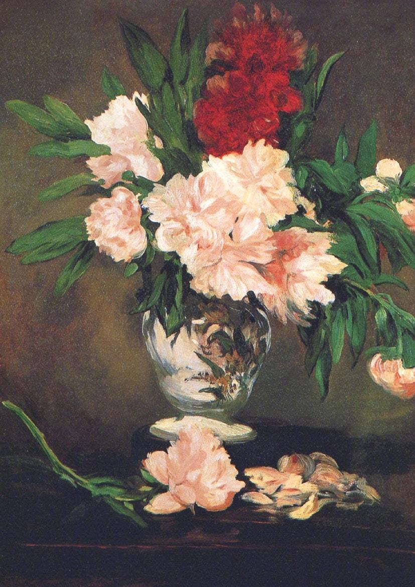 马奈的花édouardmanet