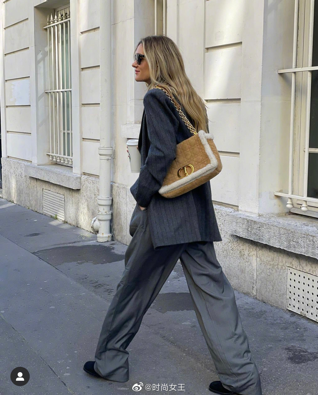 ins时尚博主的日常穿搭look更新|简约大气的欧美风很有sense