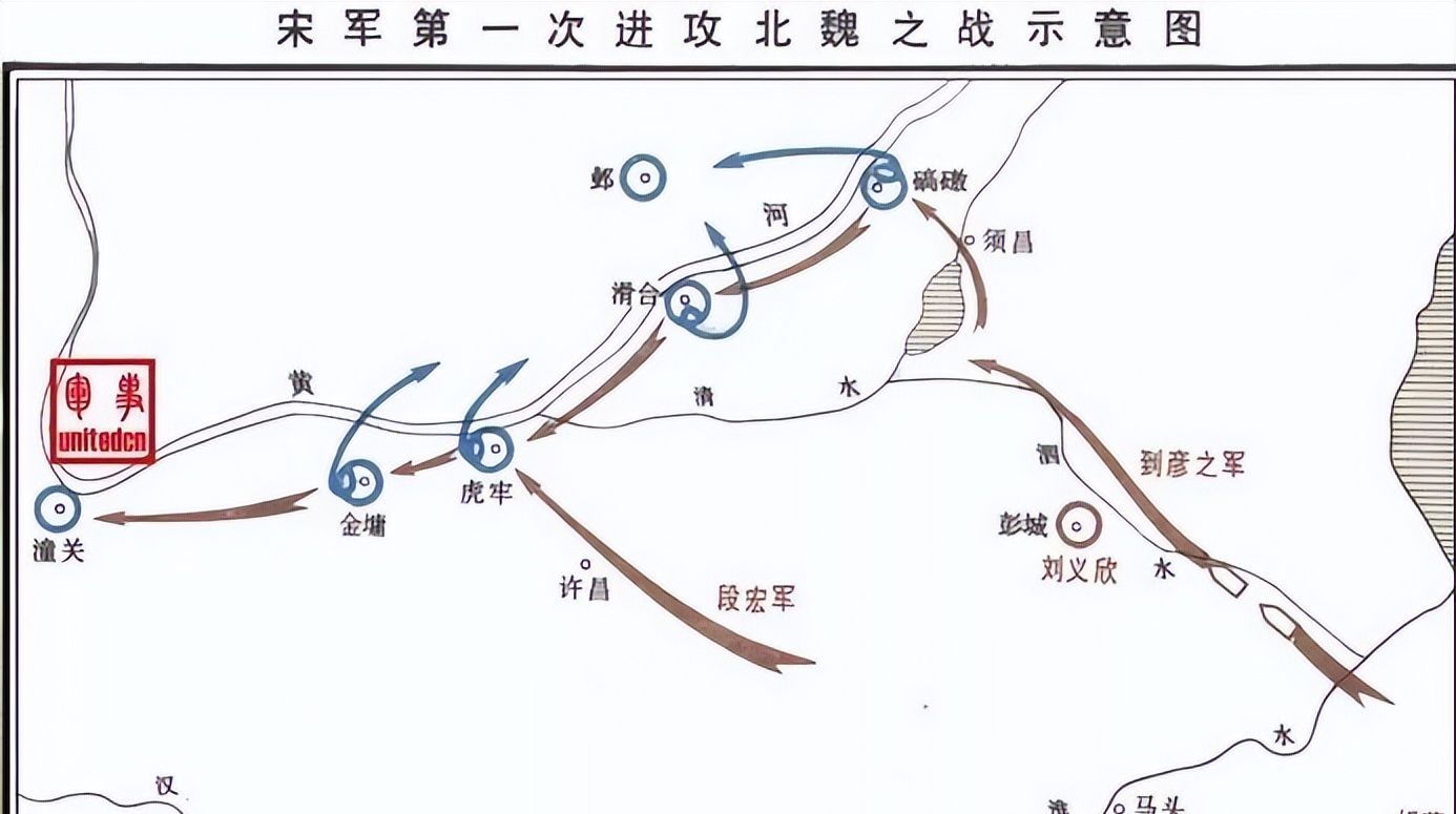 第一次元嘉北伐刘宋的错误战略部署给了北魏反击的机会