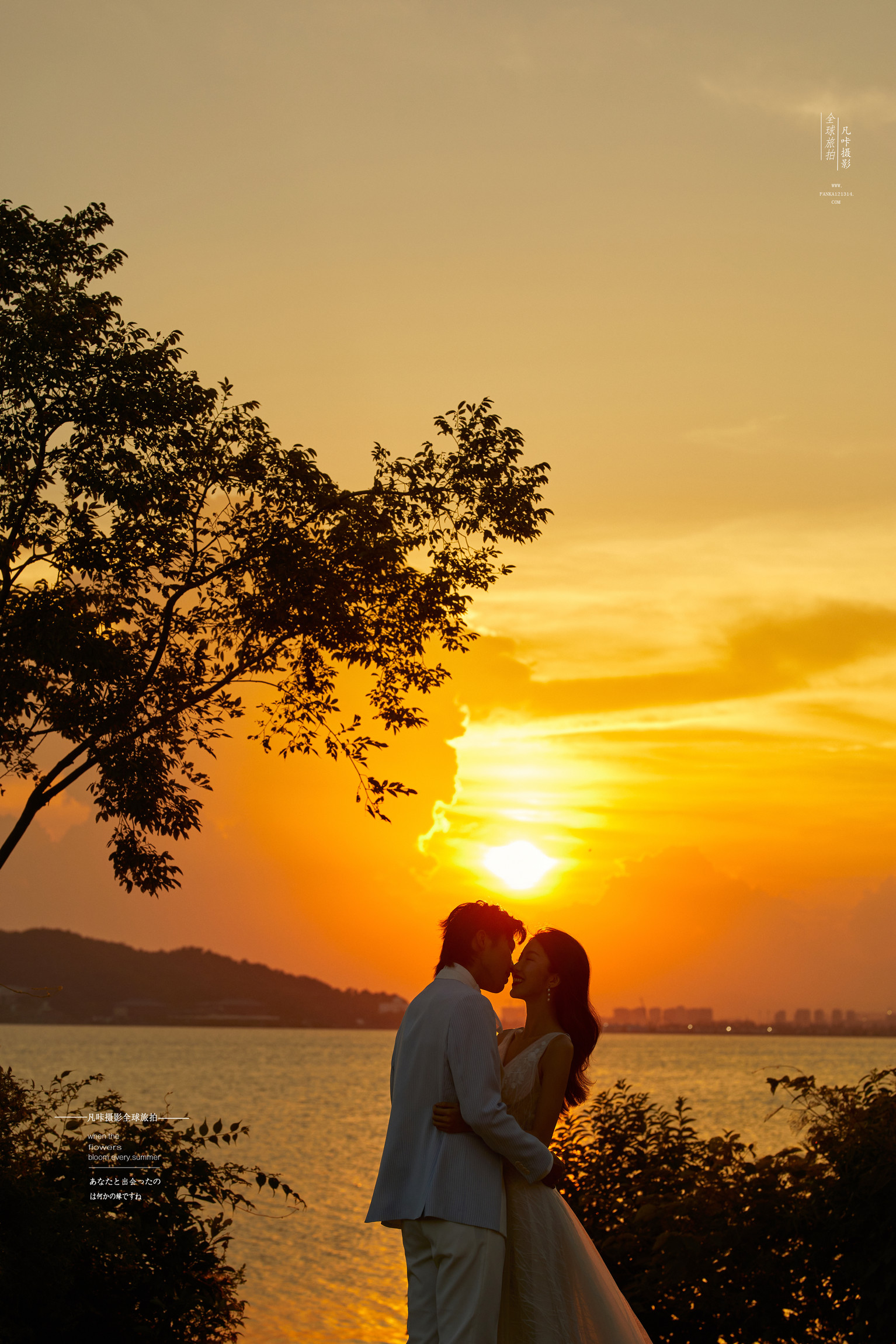 上海旅拍攻略丨夕阳婚纱照怎么拍看这篇就对啦