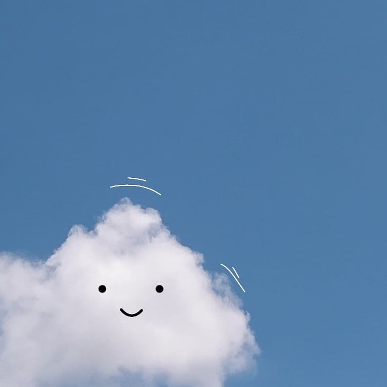 白云也可以很可爱