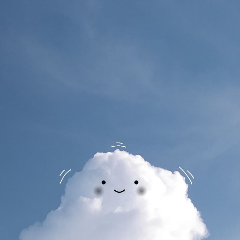 白云也可以很可爱
