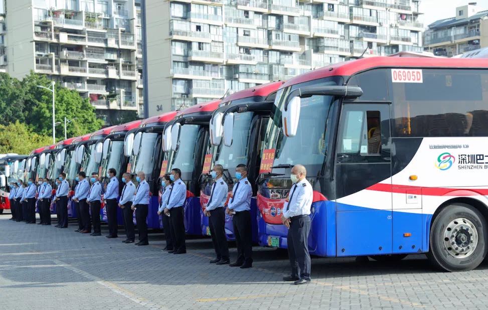 深圳巴士集团为企业开通200余条定制巴士线路
